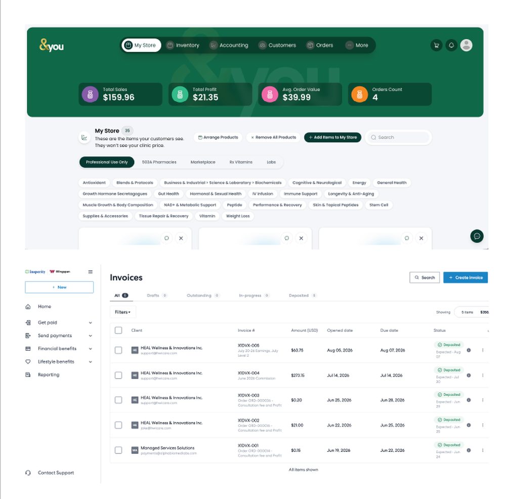 The &you operations portal